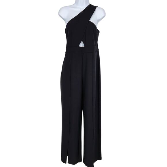 Abercrombie & Fitch Black Crisscross Halter Jumpsuit – Size M - Party Chic - Picture 7 of 7